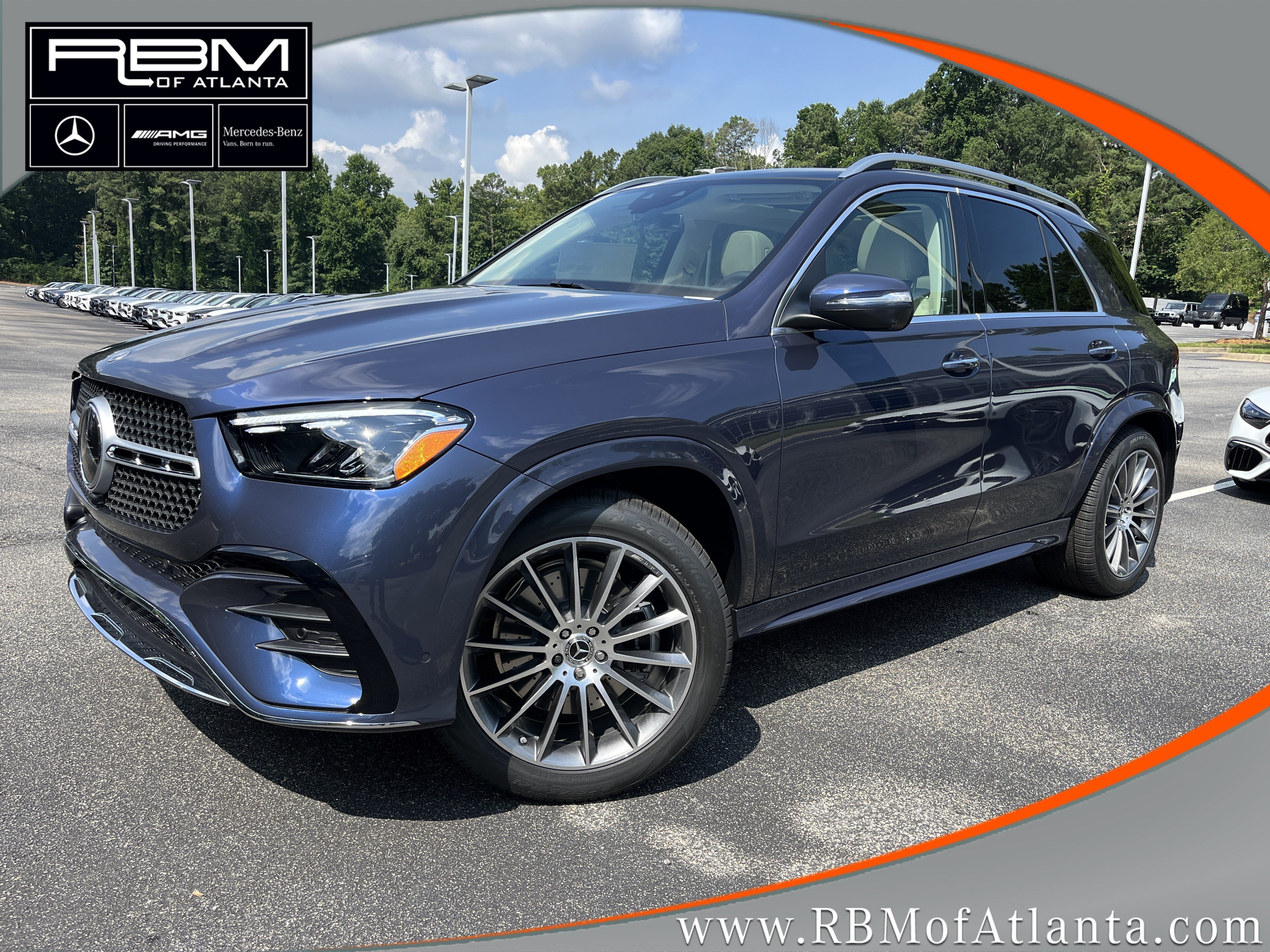 New 2026 Twilight Blue Metallic Mercedes-Benz GLE 350 4MATIC® SUV image 1