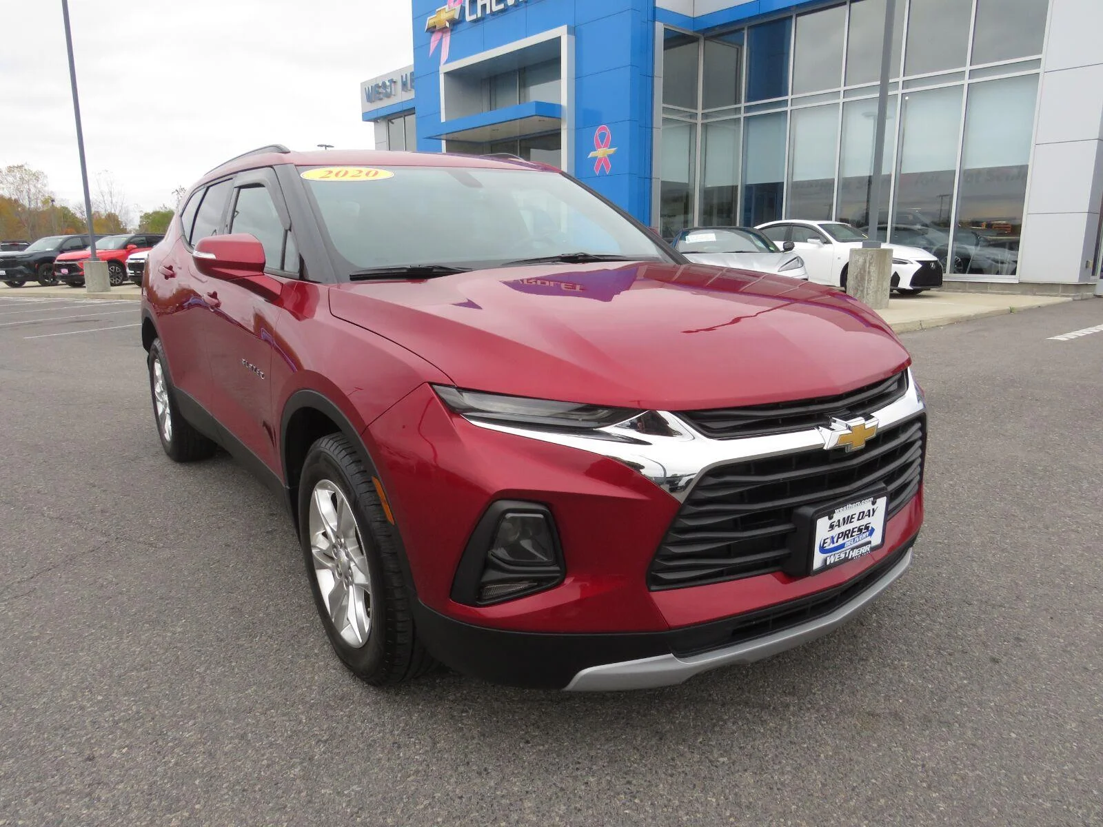 Used 2020 Cajun Red Tintcoat Chevrolet LT image 2