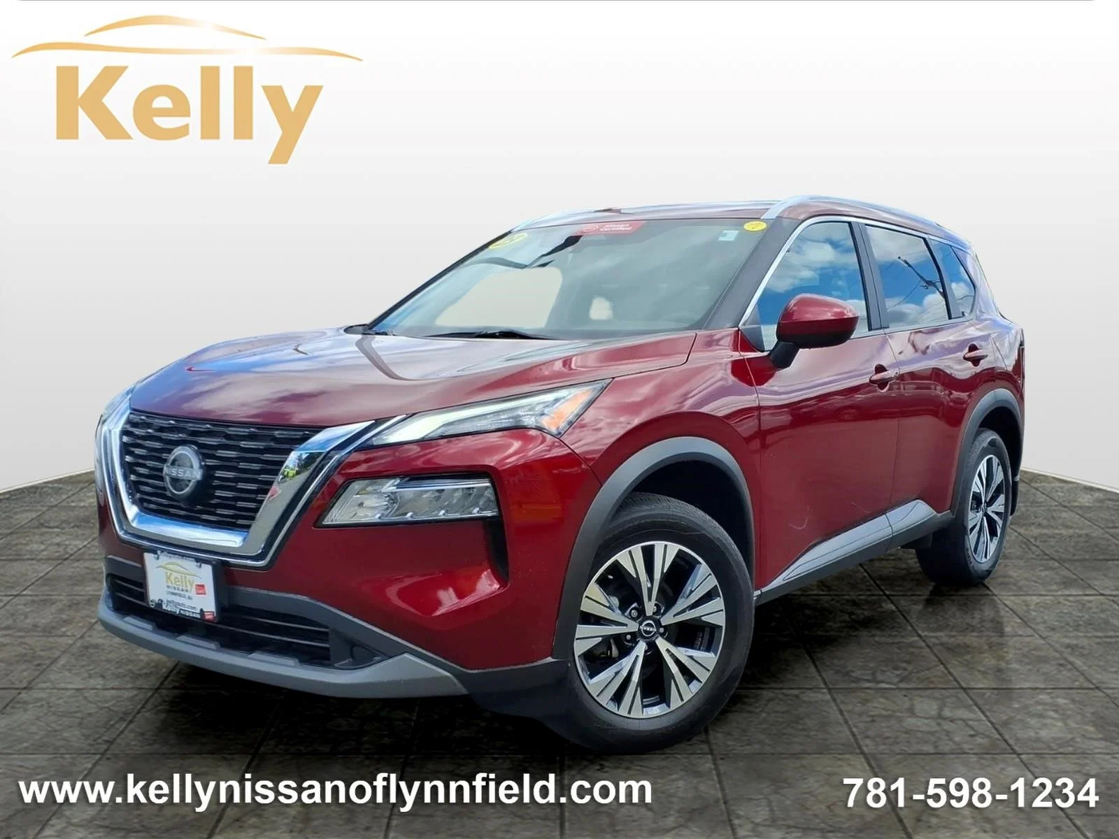Certified Used 2023 Scarlet Ember Tintcoat Nissan SV image 1