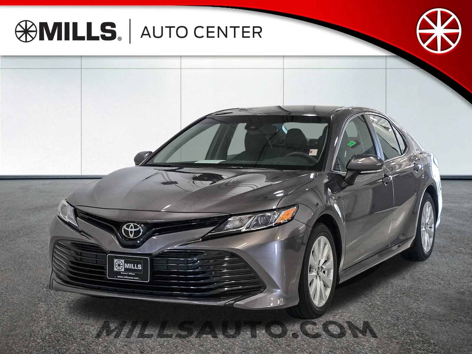 Used 2018 Gray Toyota LE image 1