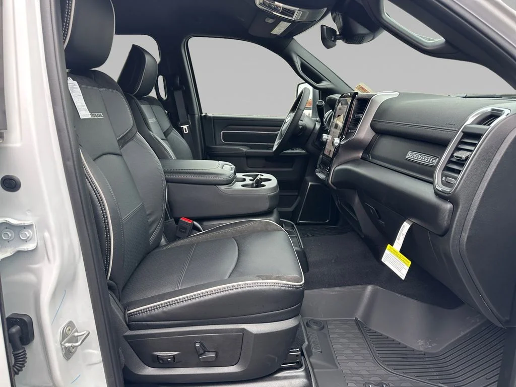 New 2026 Bright White Clear-Coat Exterior Paint RAM Laramie image 18