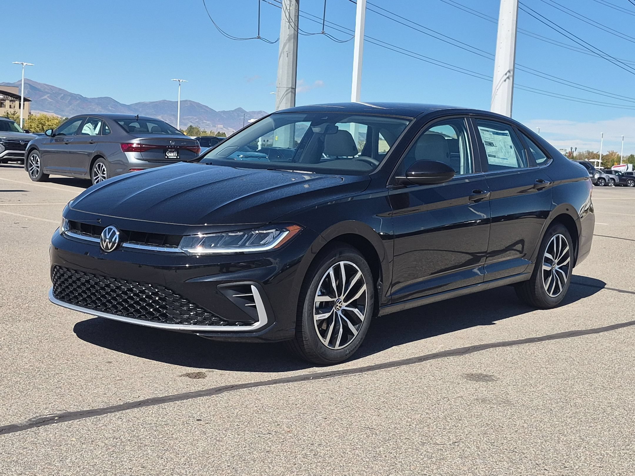 New 2027 Deep Black Pearl Volkswagen SE image 8