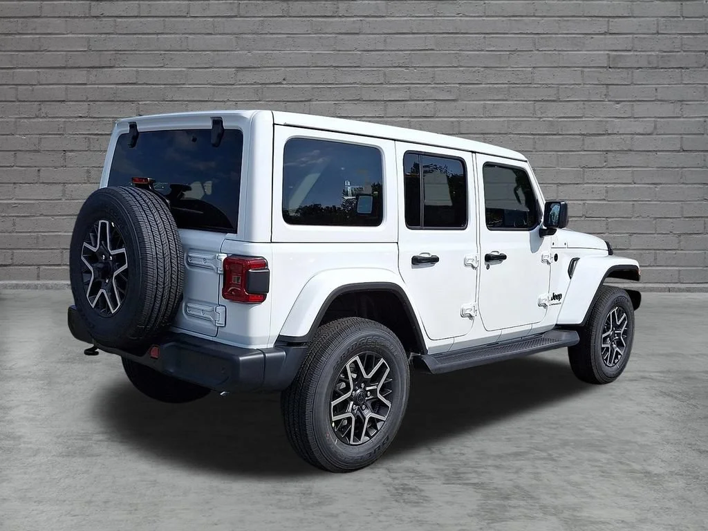 New 2027 Bright White Clearcoat Jeep Sahara image 8