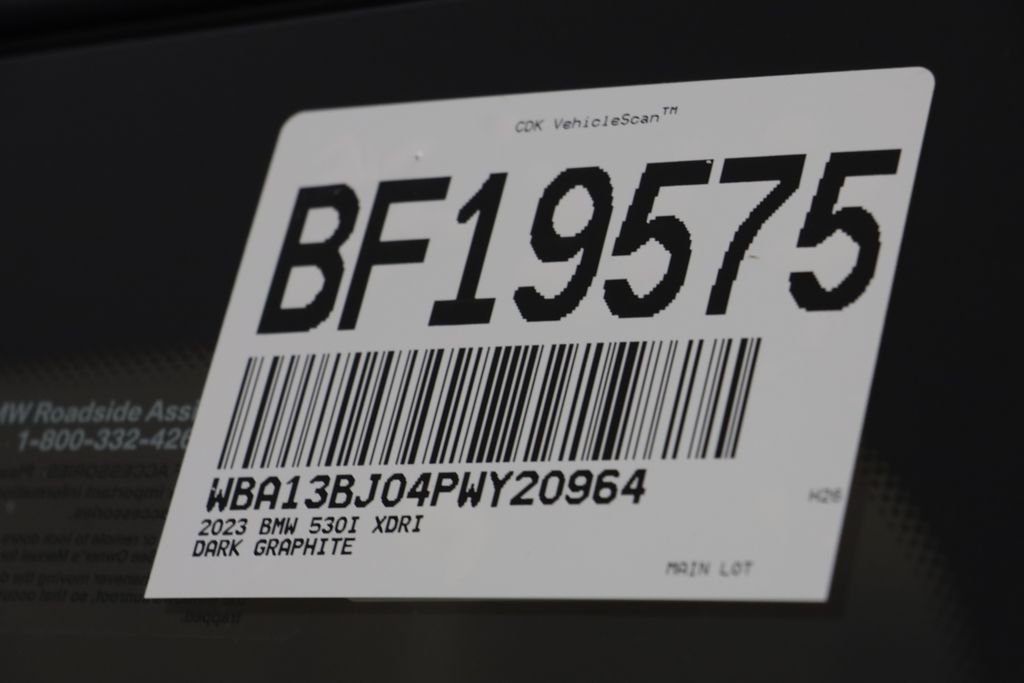 Certified Used 2023 Dark Graphite Metallic BMW 530i xDrive image 25