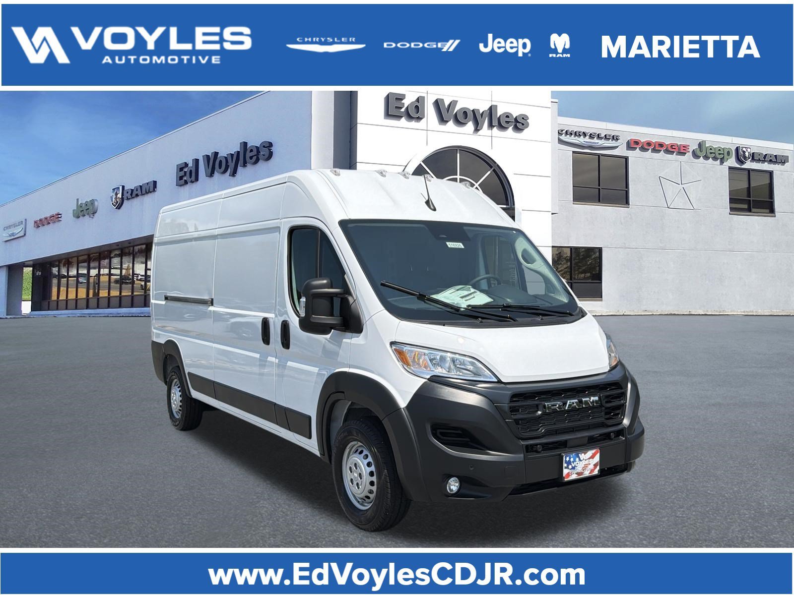 2026 RAM ProMaster Cargo Van Tradesman