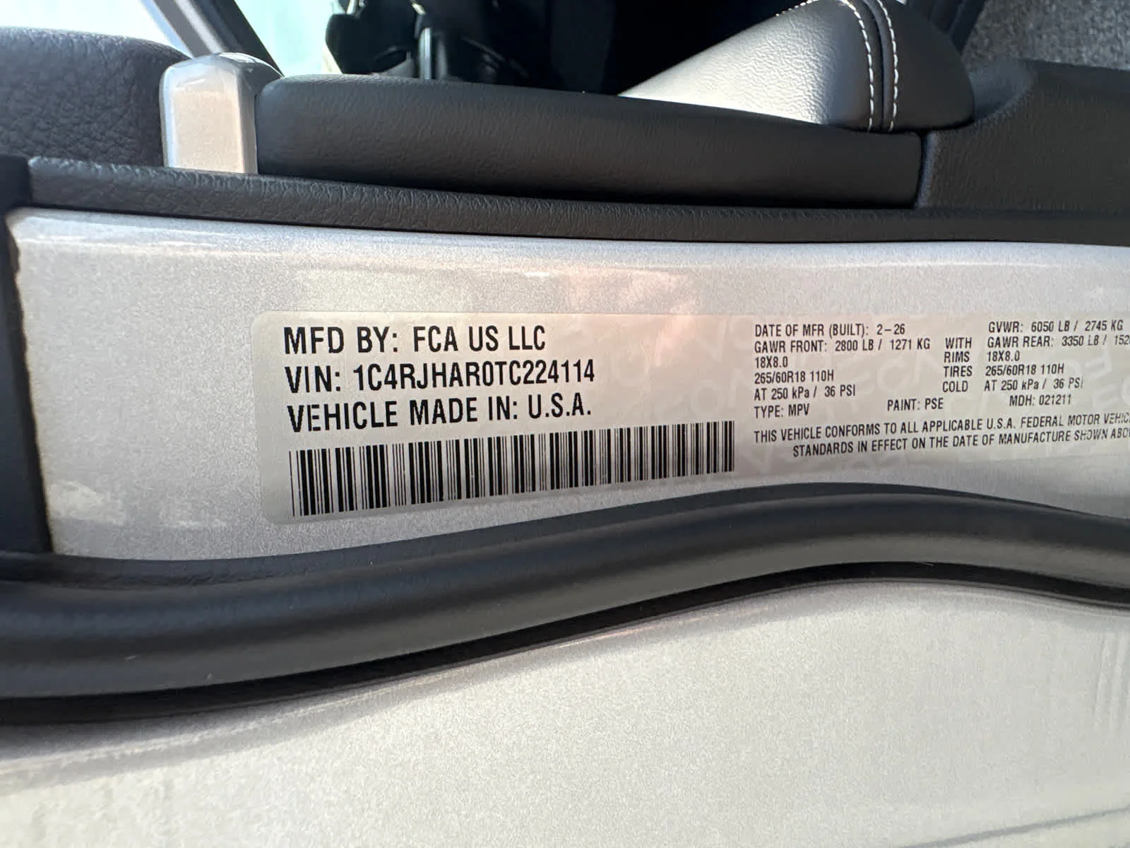 New 2026 Silver Zynith Jeep Laredo Altitude image 30