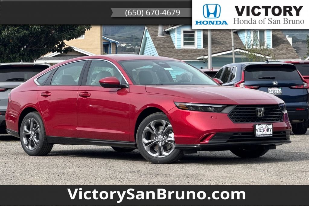 New 2026 Radiant Red Metallic Honda EX-L image 1