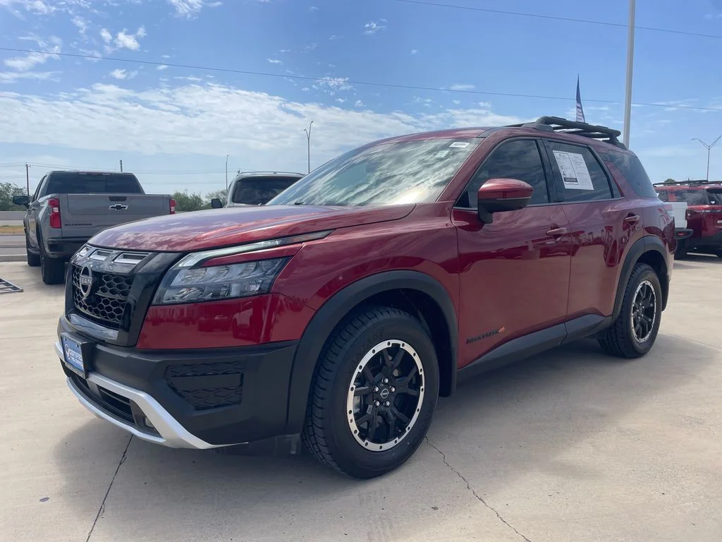 Certified Used 2024 Red Nissan Rock Creek image 1