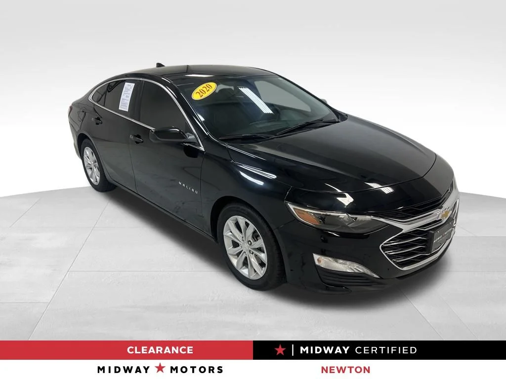 Certified Used 2020 Black Chevrolet LT image 1