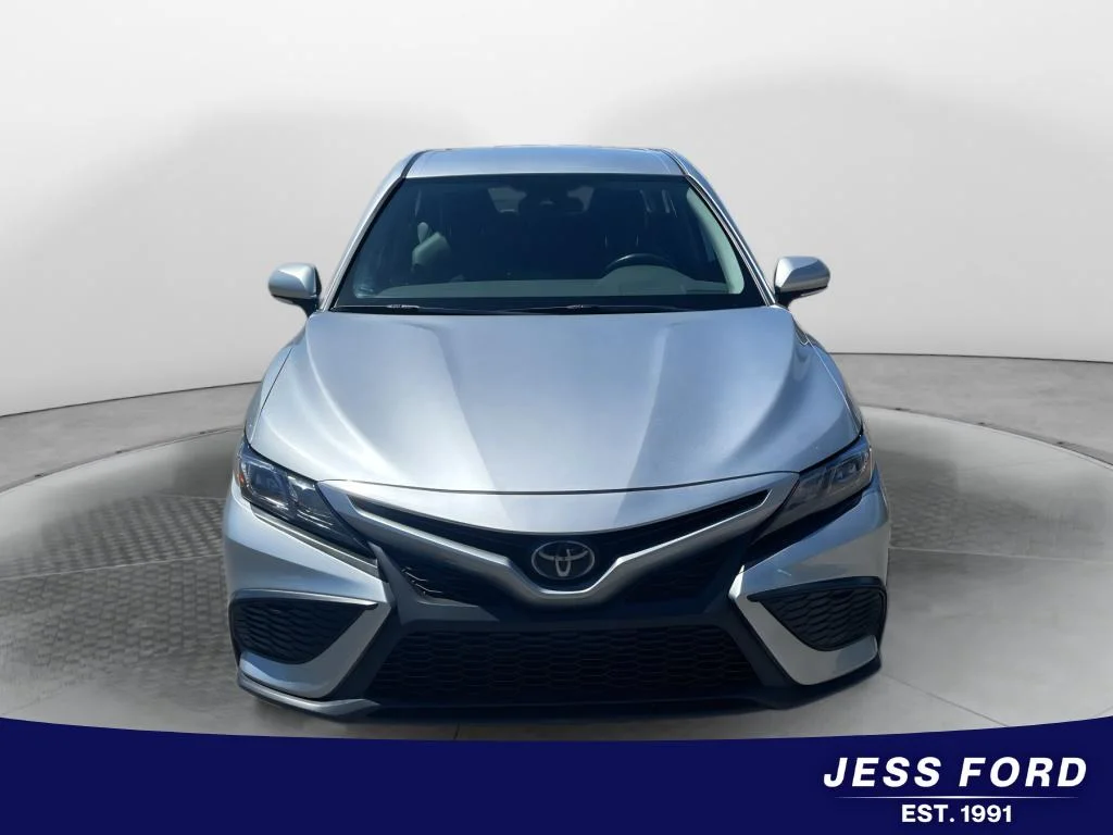 Used 2024 Celestial Silver Metallic Toyota SE image 8