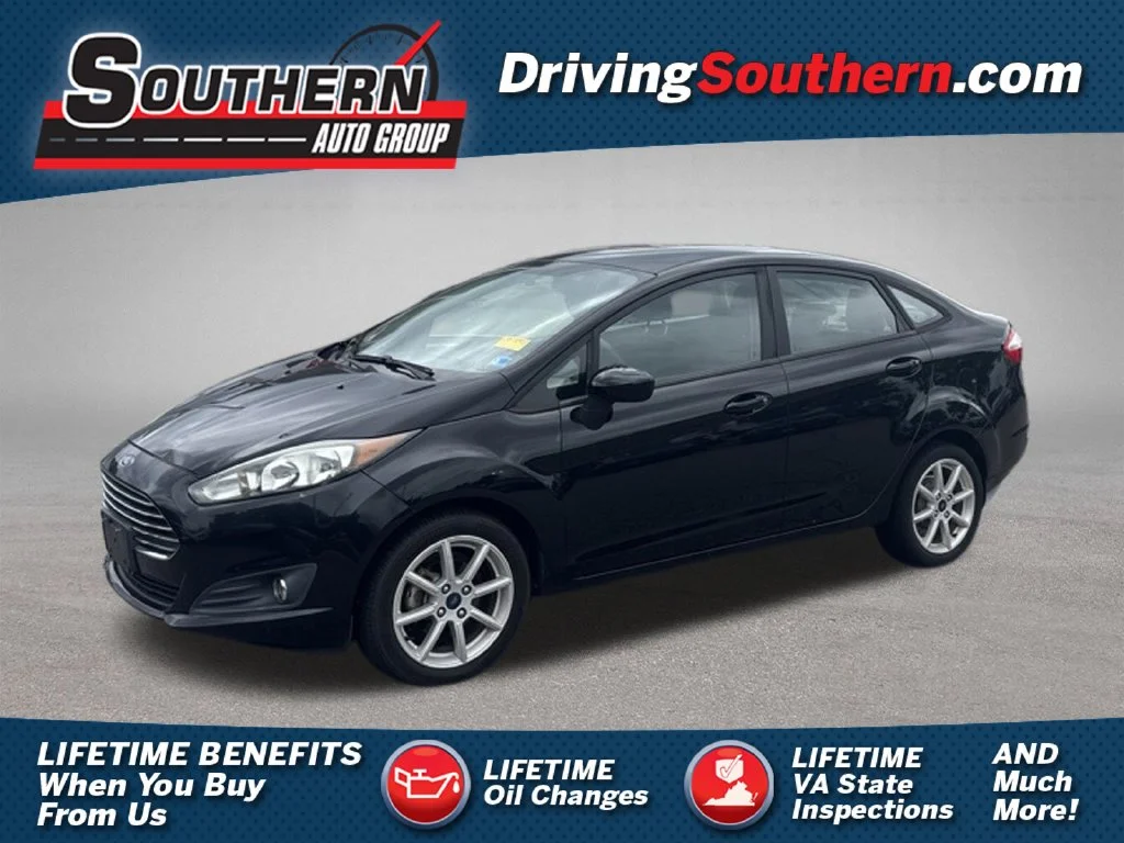 Used 2019 Black Ford SE image 1