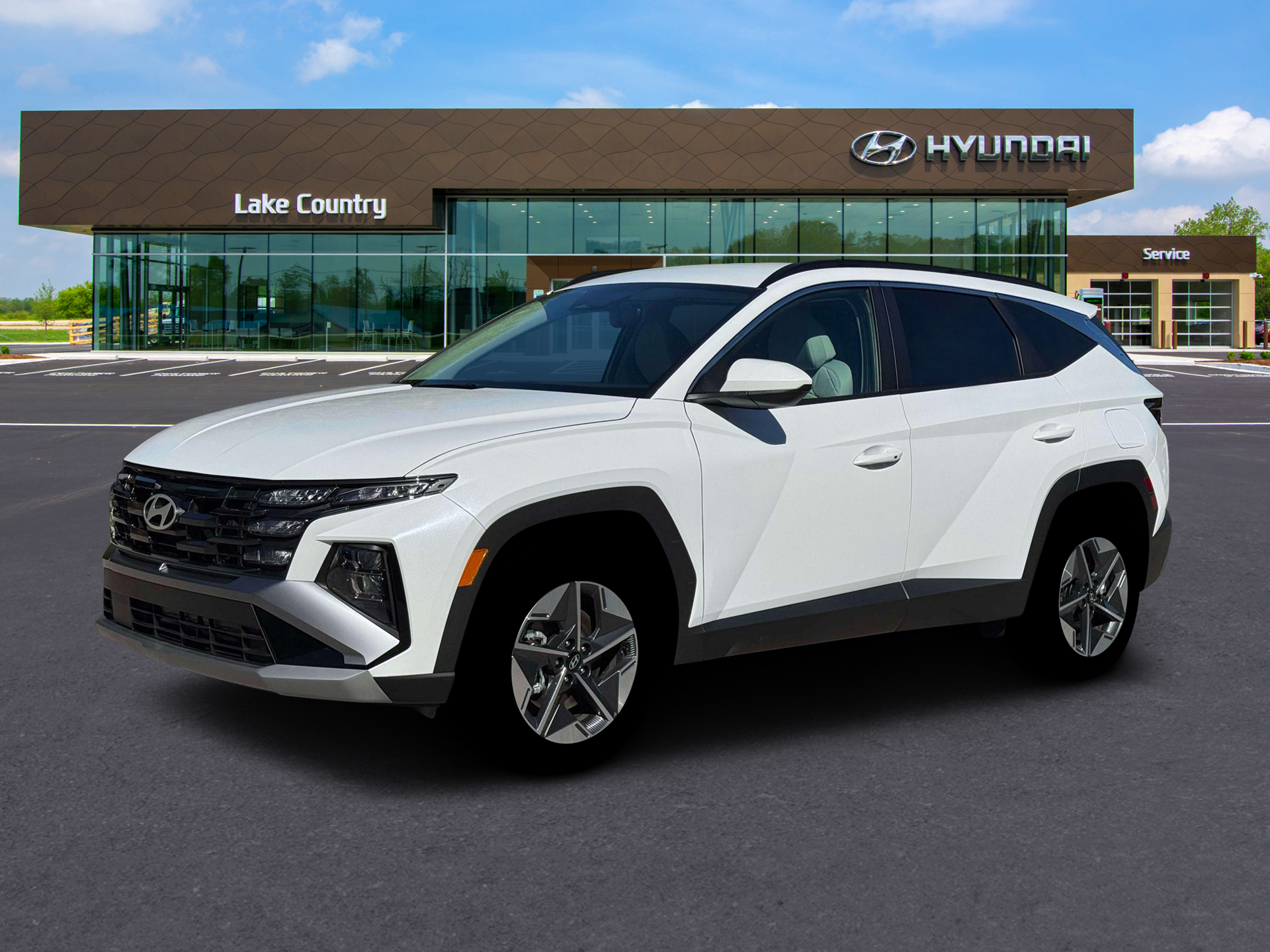 New 2026 White Hyundai SEL AWD image 2