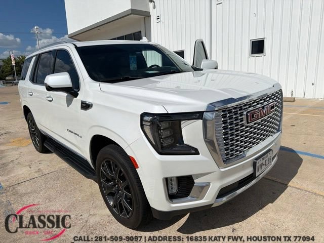 Used 2023 WHITE FROST TRICOAT GMC Denali image 1