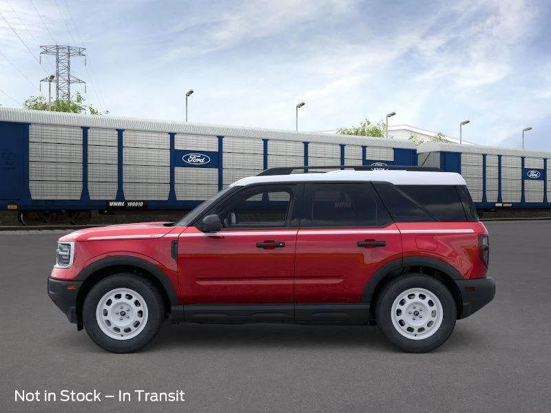 New 2025 Ruby Red Metallic Tinted Clearcoat Ford Heritage image 3