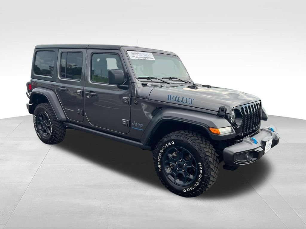 Used 2023 Gray Jeep Willys 4xe image 7