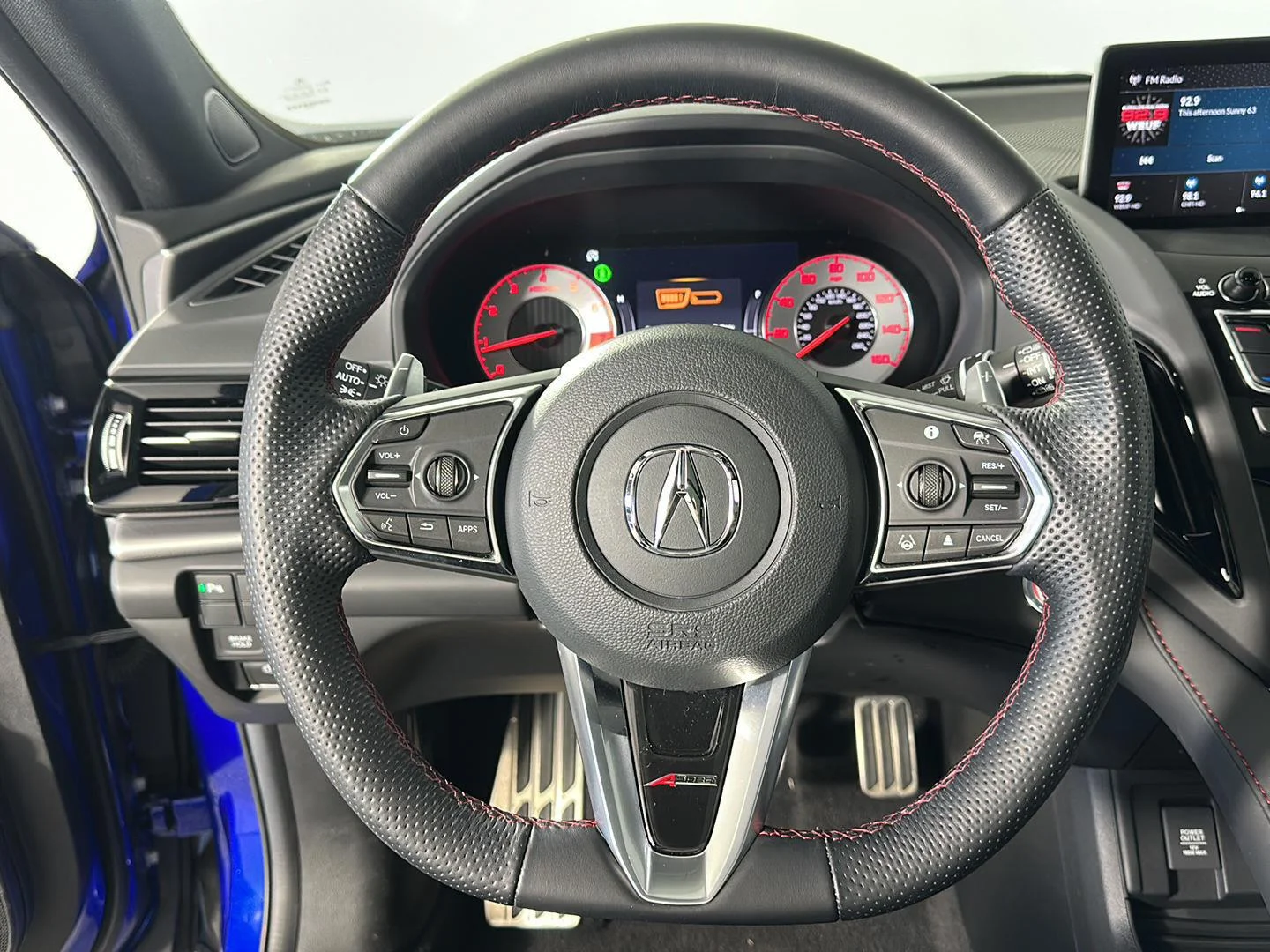 Used 2024 Apex Blue Pearl Acura SH-AWD A-SPEC image 10