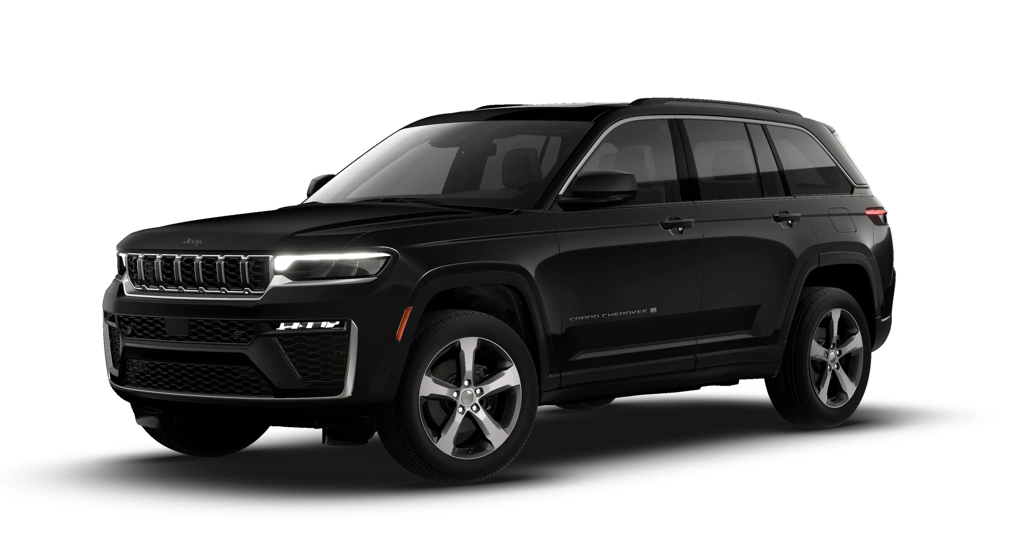 New 2026 Diamond Black Crystal Pearl-Coat Exterior Paint Jeep Limited image 1
