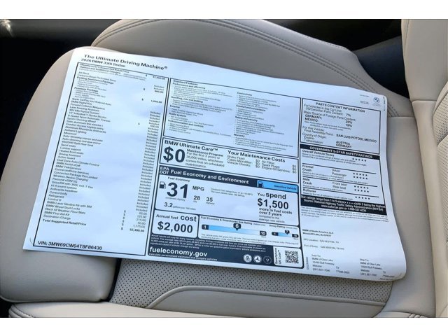 New 2026 Jet Black BMW 330i NA image 19