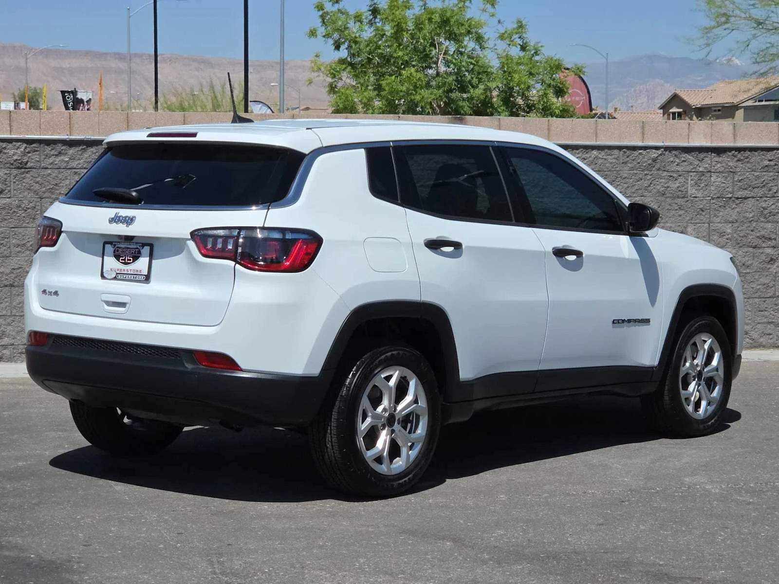 Used 2025 Bright White Clearcoat Jeep Sport image 9
