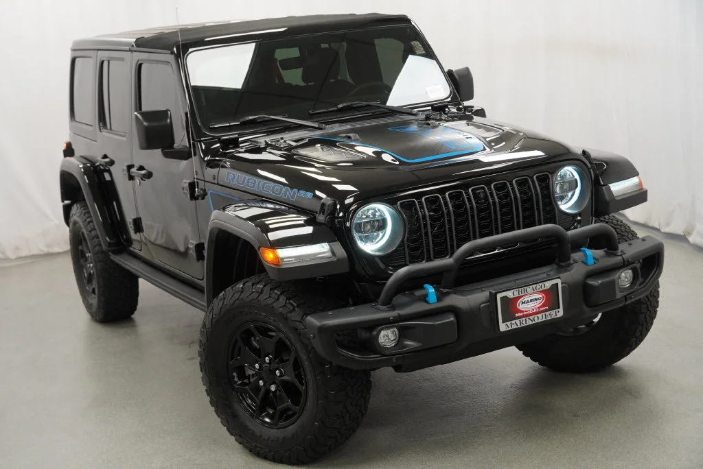 Used 2023 Black Jeep Rubicon 20th Anniversary Edition 4xe image 13