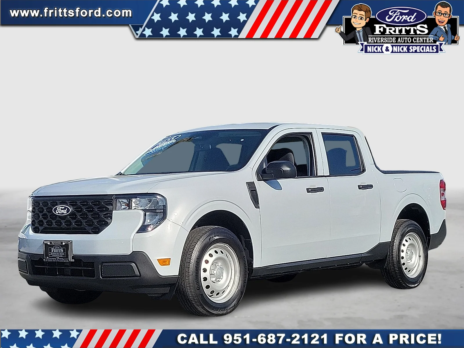Certified Used 2025 White Metallic Ford XL image 1