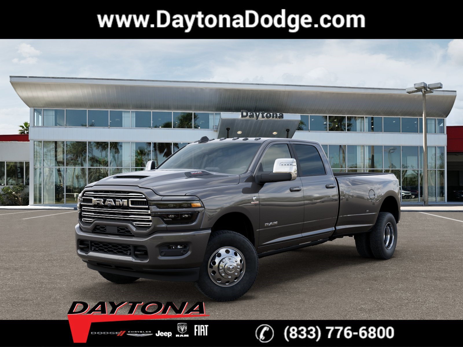 New 2026 Granite Crystal Metallic Clearcoat RAM Laramie image 1