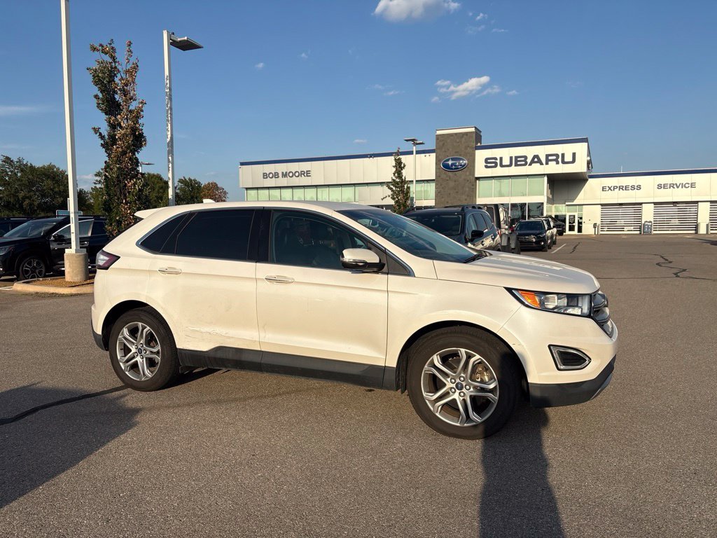 Used 2015 White Ford Titanium image 1