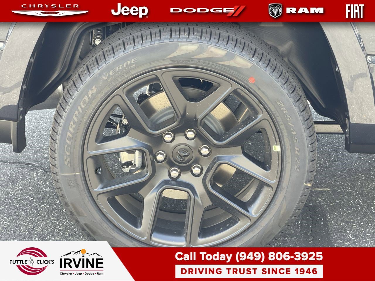 New 2026 Forged Blue Metallic Exterior Paint RAM Laramie image 11