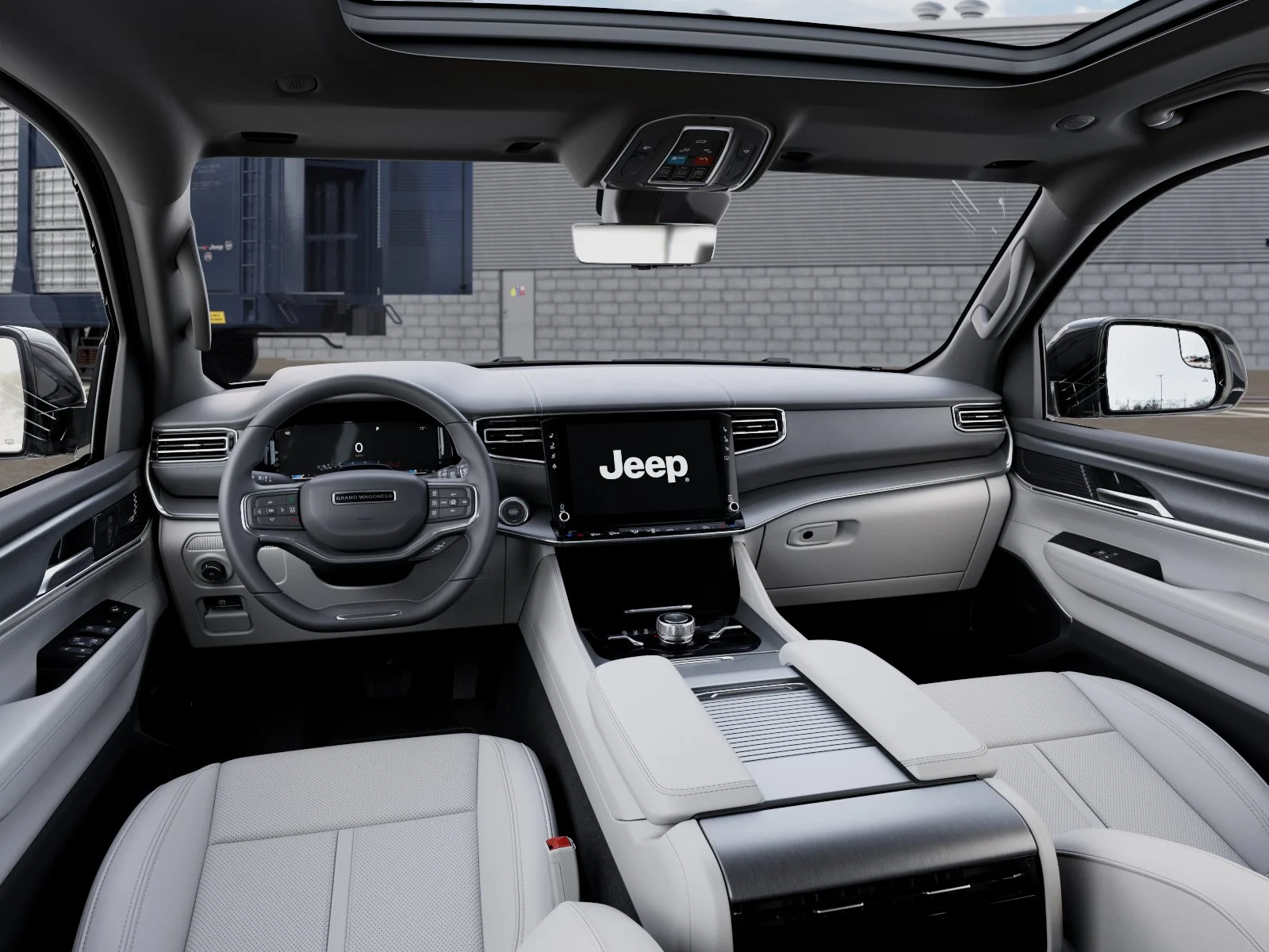 New 2026 Bright White Clear Coat Jeep Limited Reserve 4x4 image 8