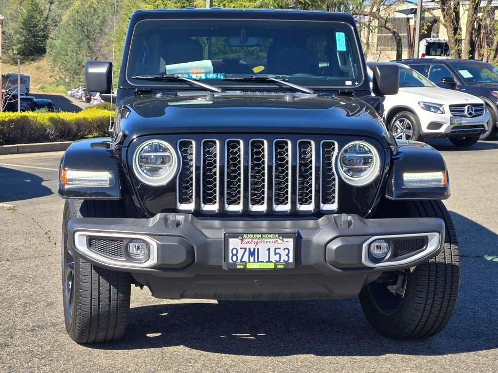 Used 2021 Jeep Wrangler Unlimited Sahara 4XE with VIN 1C4JJXP68MW800794 for sale in Auburn, CA