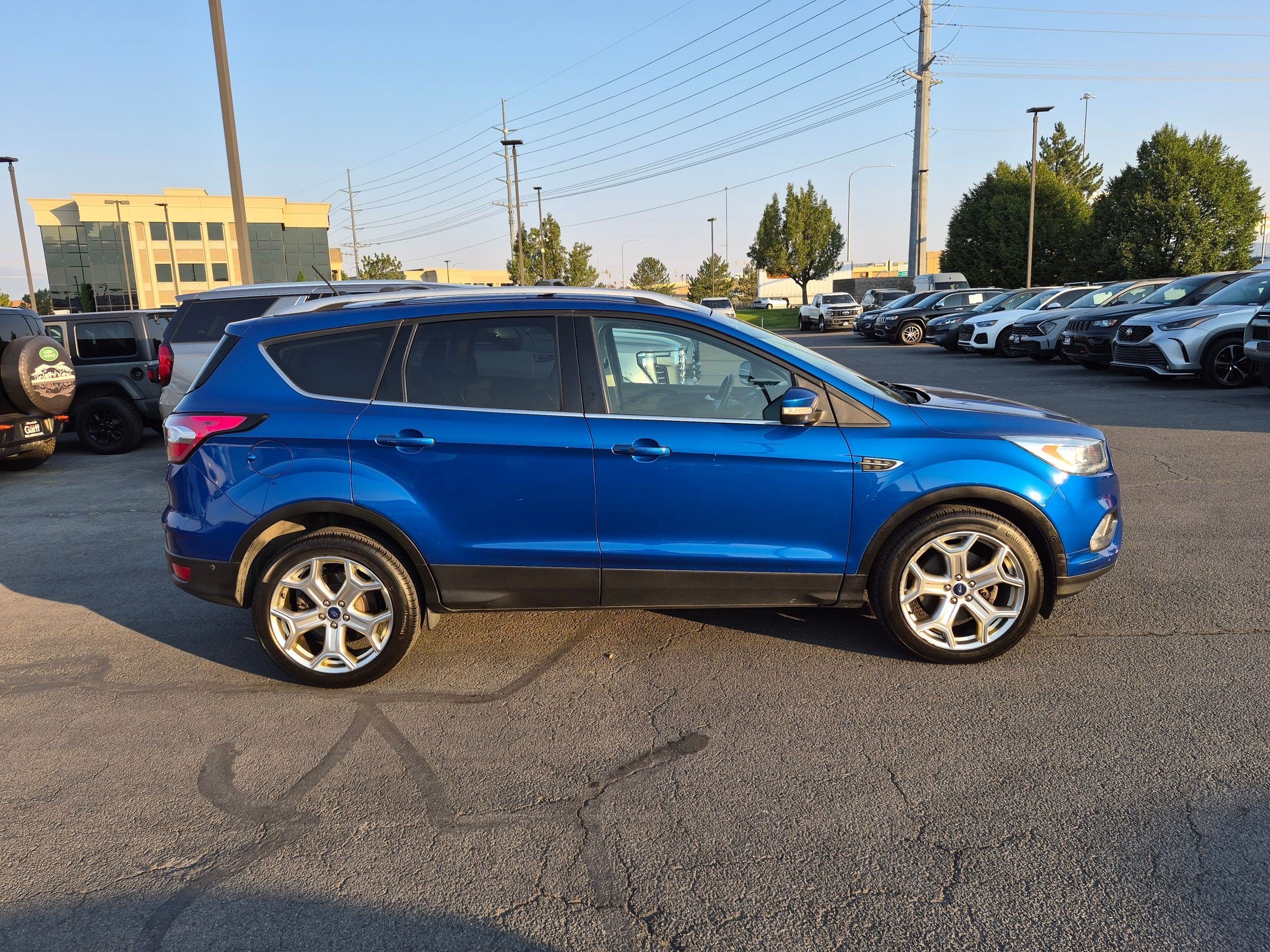 Used 2018 Ford Escape Titanium with VIN 1FMCU9J93JUA14967 for sale in American Fork, UT