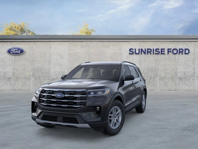 New 2026 Agate Black Metallic Ford Active image 2