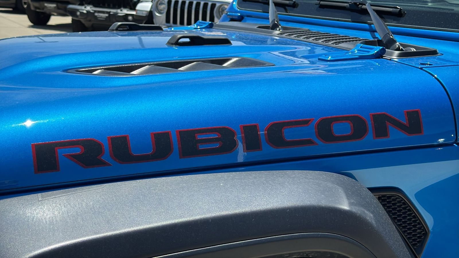 Used 2025 Blue Jeep Rubicon image 6