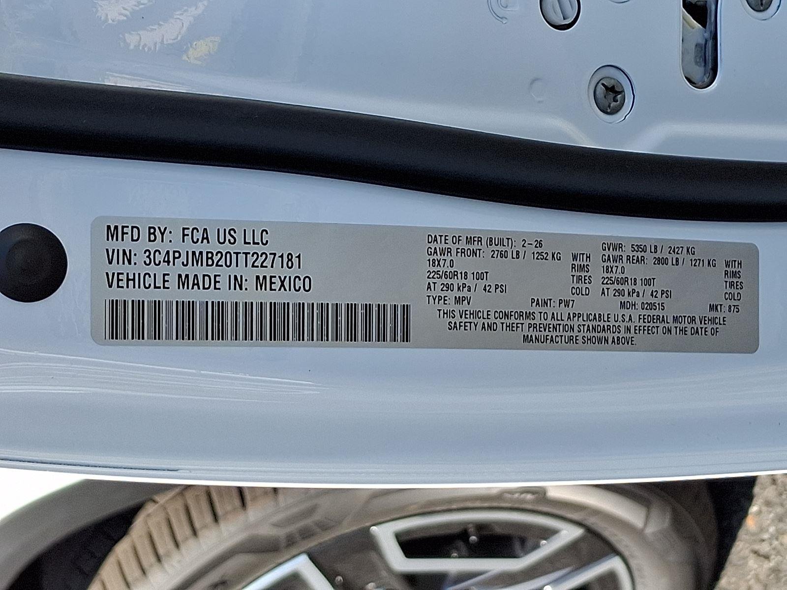 New 2026 Bright White Clearcoat Jeep Laredo image 19