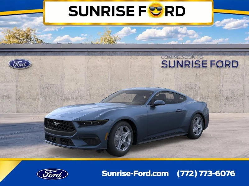 New 2026 Vapor Blue Metallic Ford EcoBoost® Premium Fastback image 1