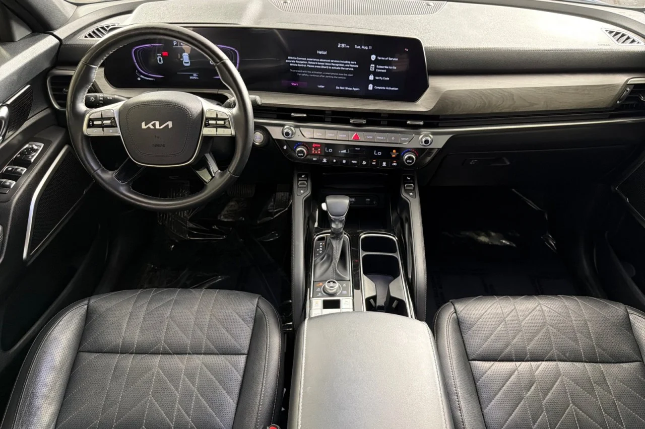Used 2023 BLACK Kia EX X-Line image 12