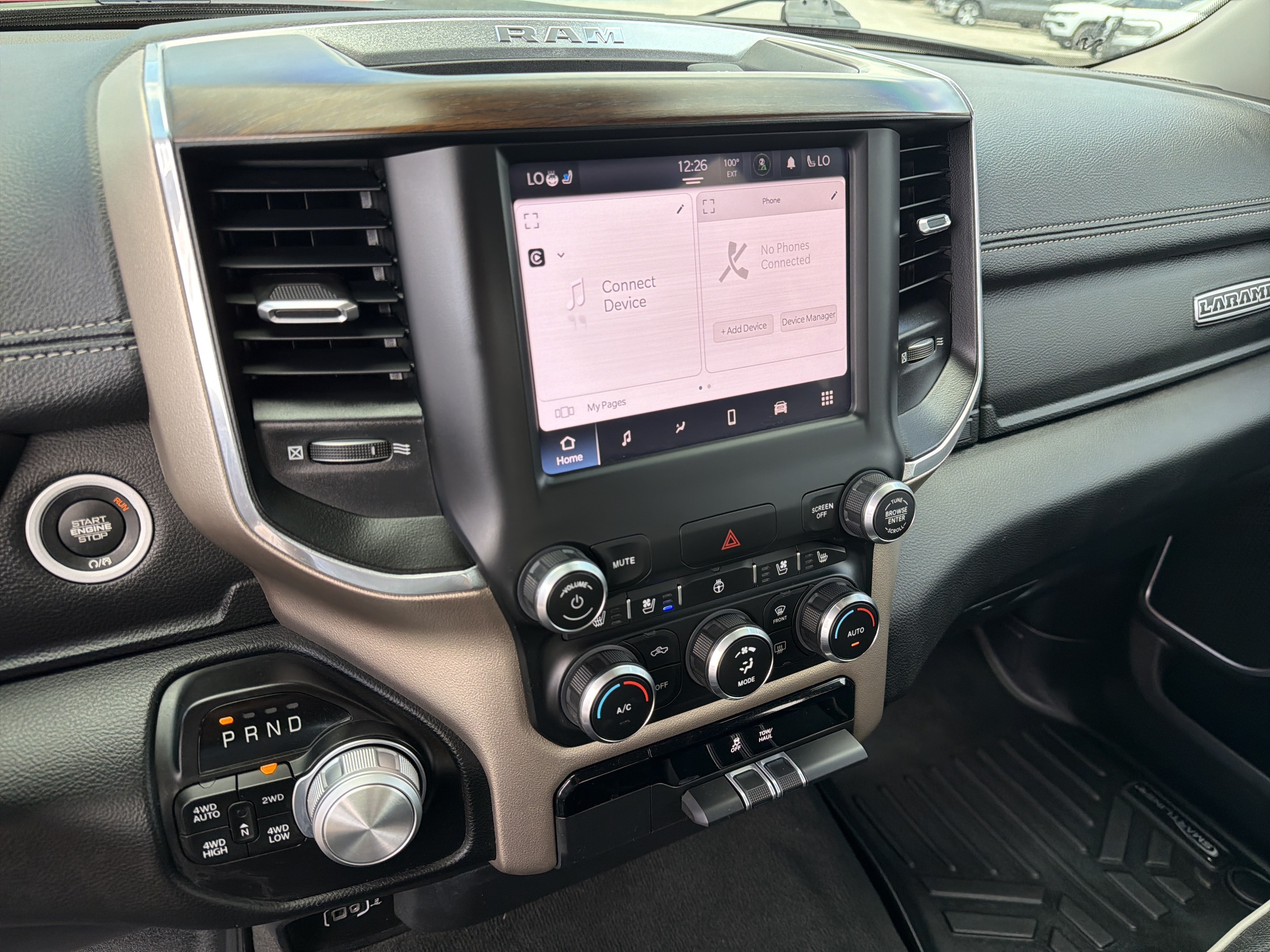 Used 2022 Flame Red Clearcoat Ram Laramie image 28