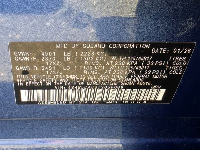 Used 2026 Daybreak Blue Pearl Subaru Base image 35