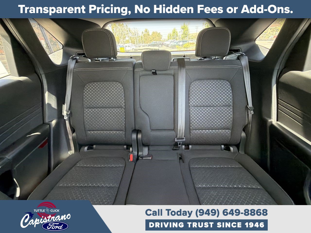 Used 2023 Rapid Red Metallic Tinted Clearcoat Ford Active image 7