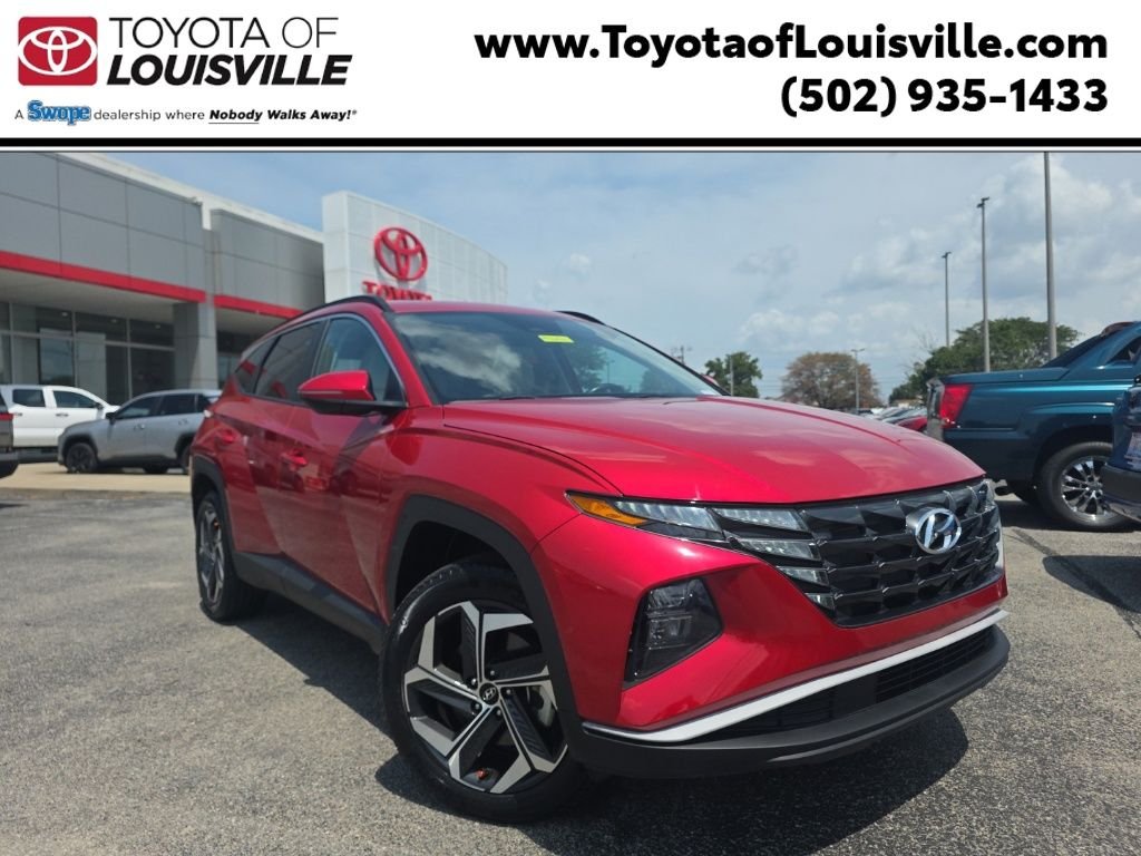Used 2023 Red Hyundai SEL image 1