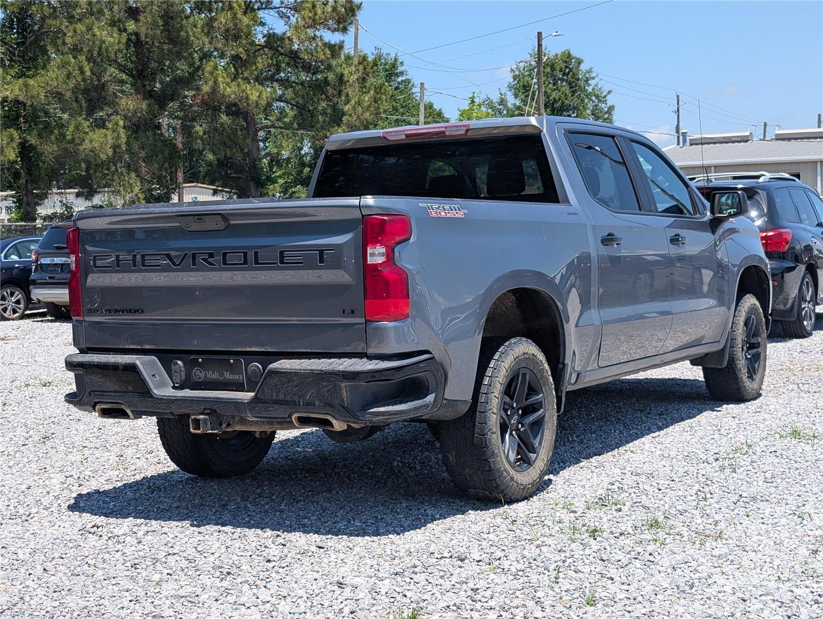 Used 2021 SATIN STEEL METALLIC Chevrolet LT Trail Boss image 2