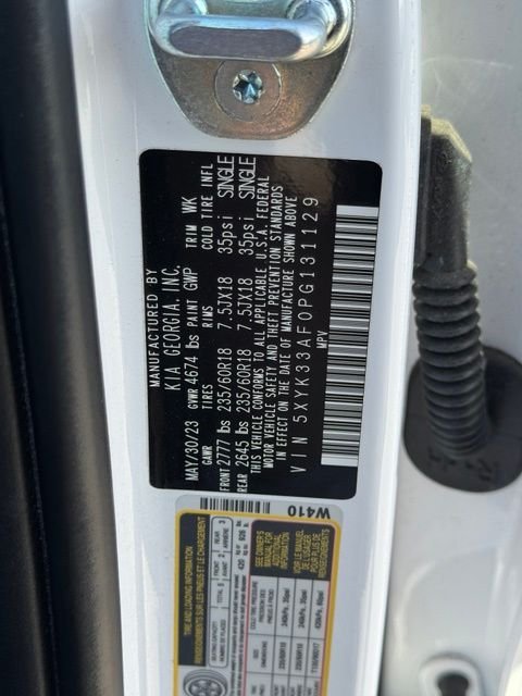 Used 2023 White Kia EX image 15