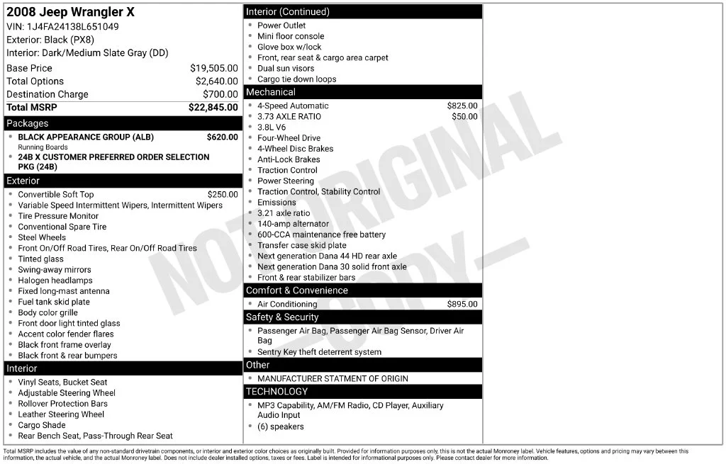 Used 2008 Black Jeep X image 6