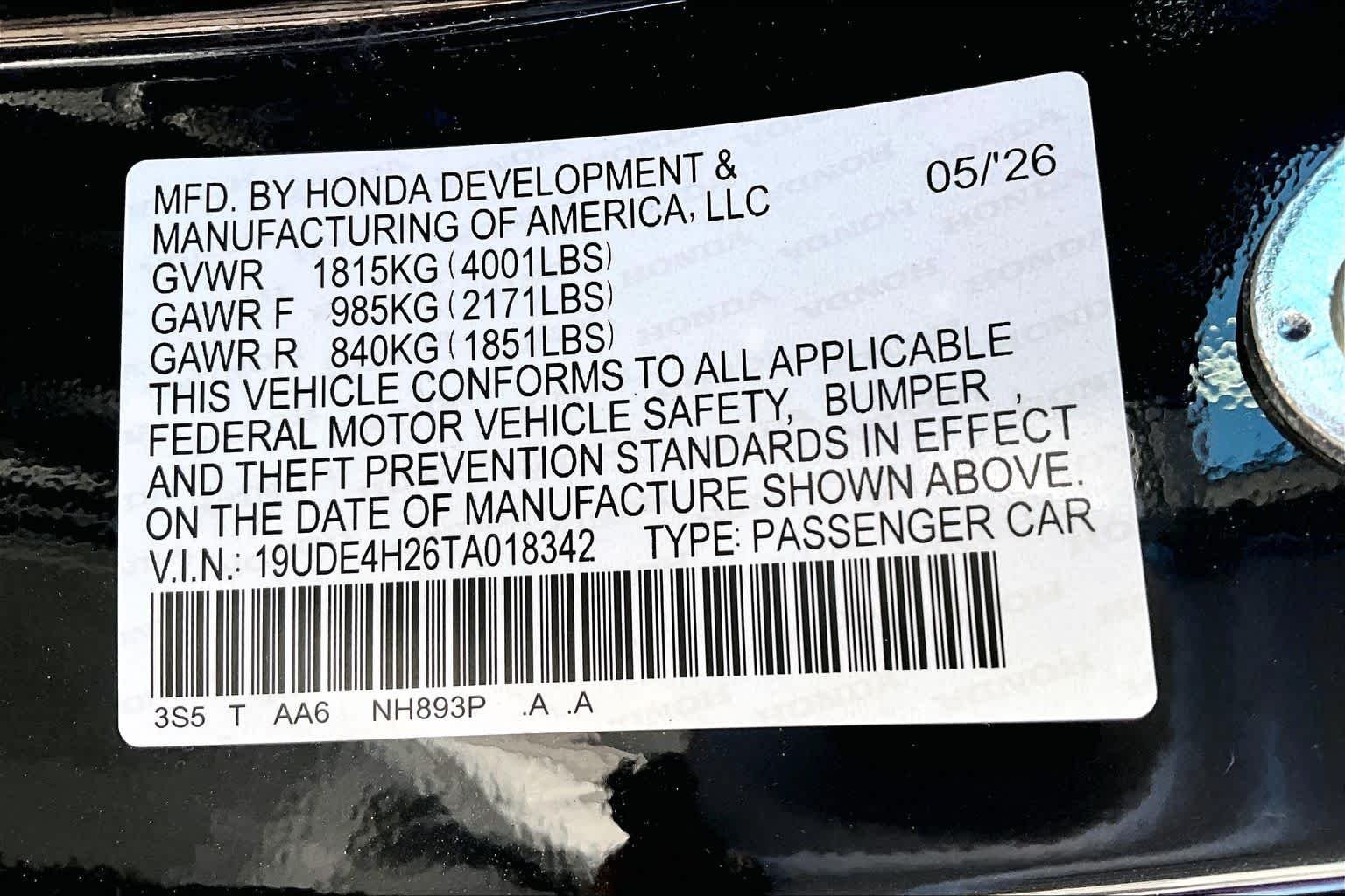 New 2026 Majestic Black Pearl Acura  image 19