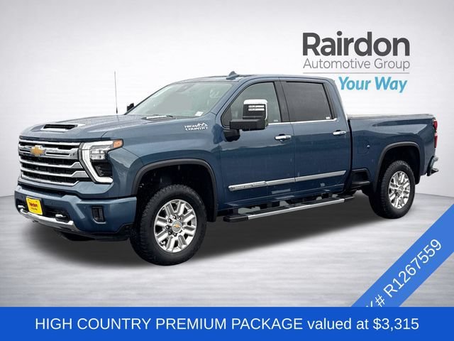 Used 2024 Lakeshore Blue Metallic Chevrolet High Country image 3