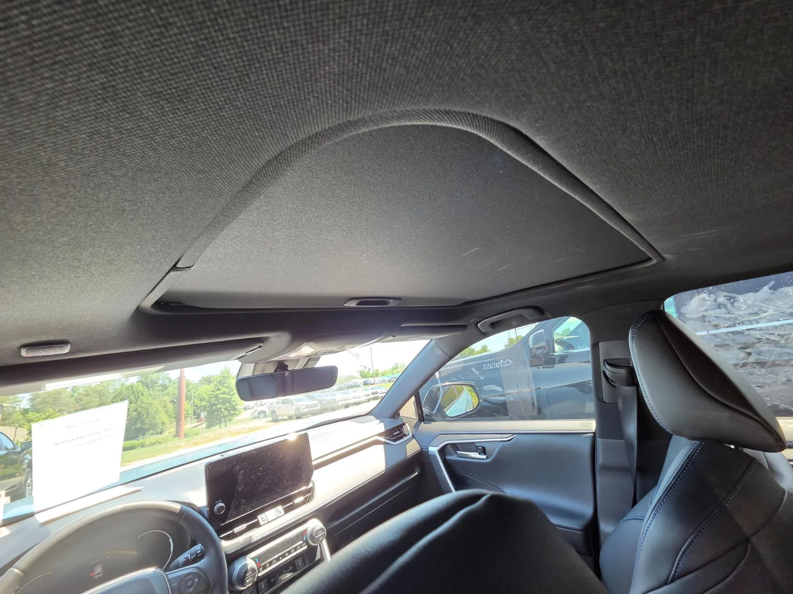 Used 2023 Blue Toyota Hybrid XSE image 11