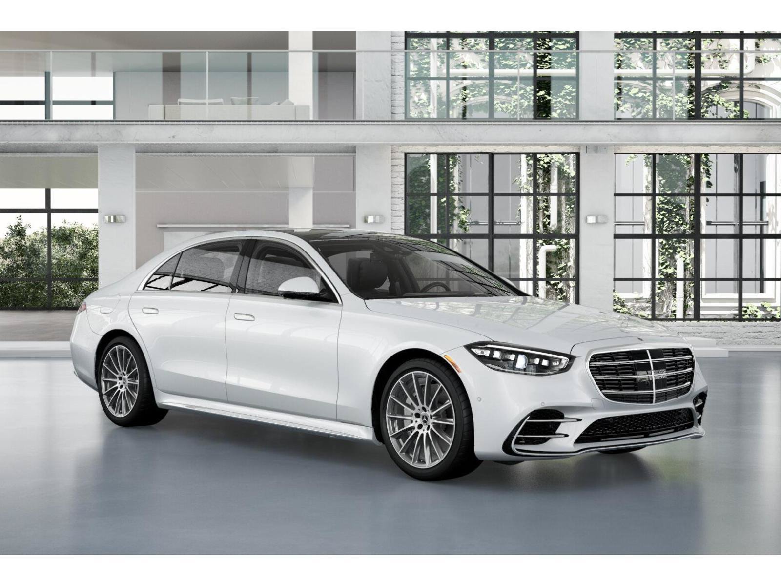 New 2026 MANUFAKTUR Moonlight White Metallic Mercedes-Benz S 580 image 11