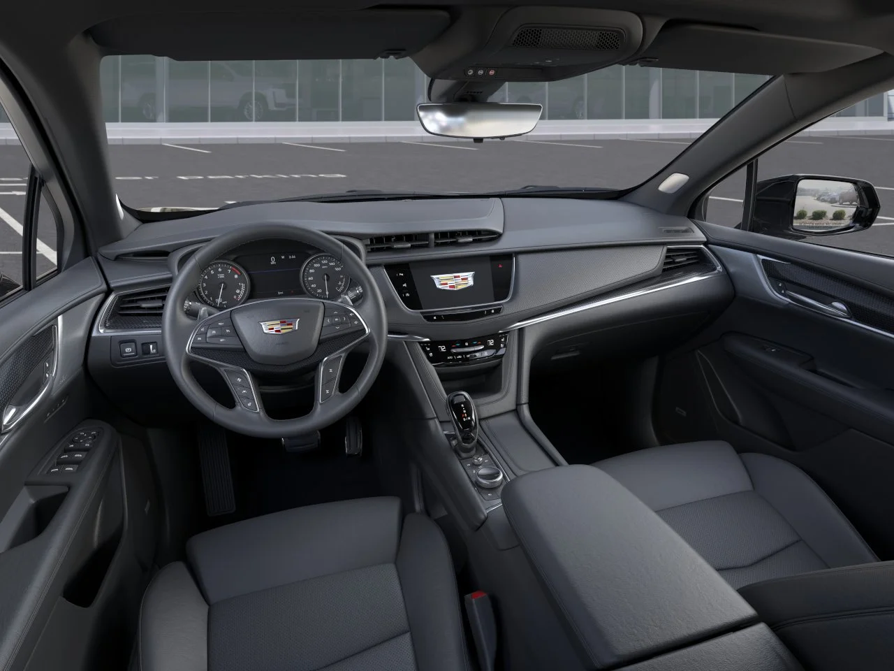 New 2026 Stellar Black Metallic Cadillac AWD Sport image 15
