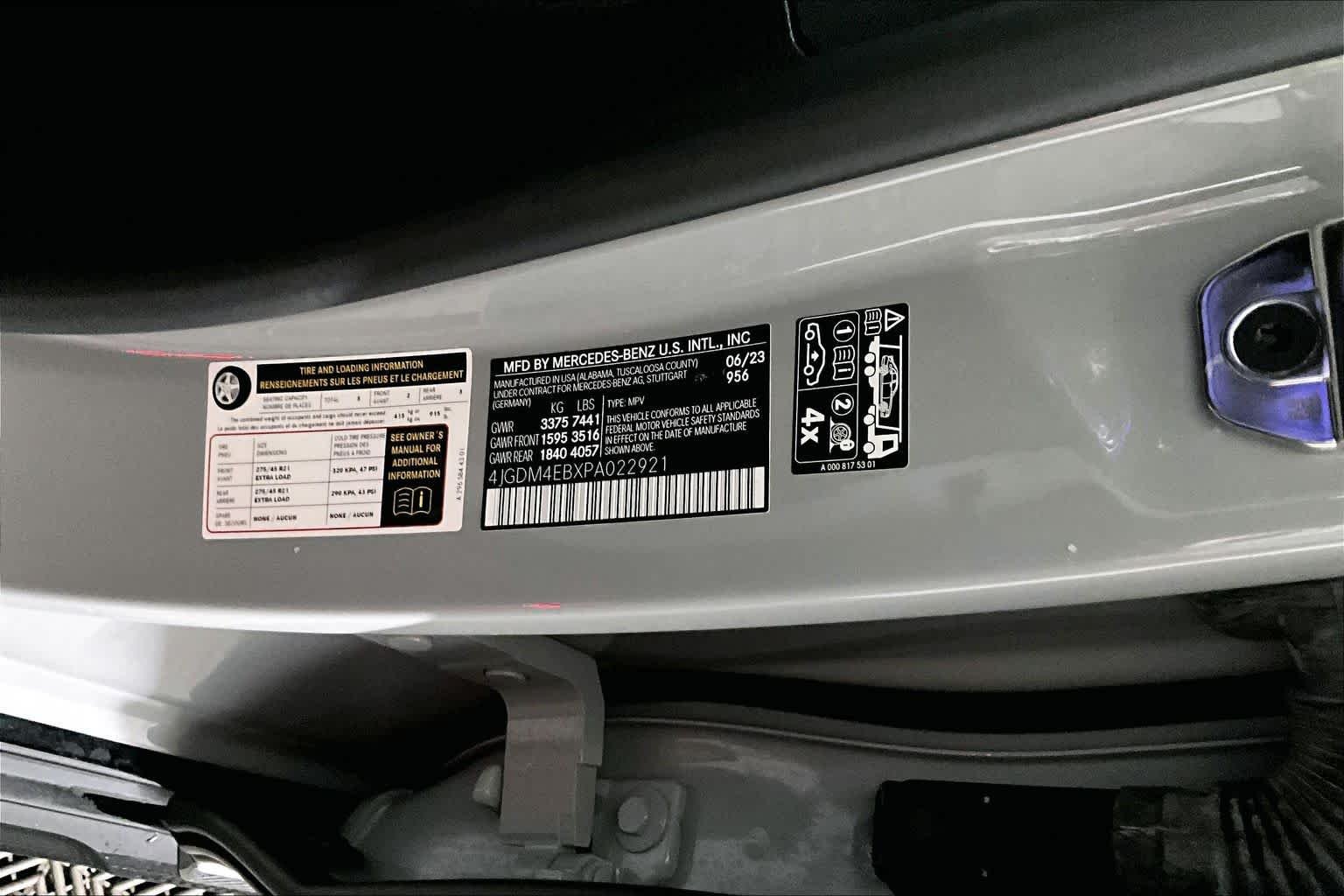 Used 2023 MANUFAKTUR Alpine Grey Mercedes-Benz EQS 580 image 30