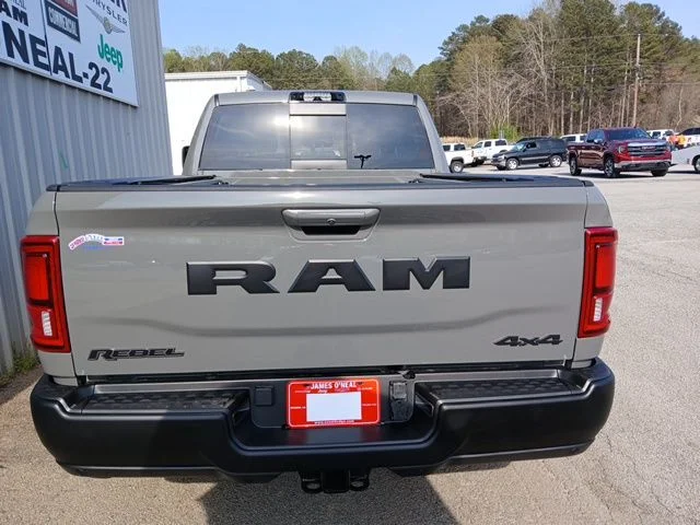 New 2026 Ceramic Gray Clear-Coat Exterior Paint RAM Rebel image 5